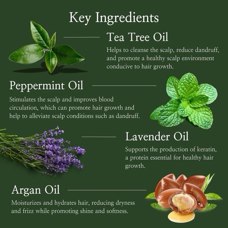 Tea Tree Oil Premium Hair Treatment Mask 453g – Made in Italian | Deep Repair and Restoration - Image 3