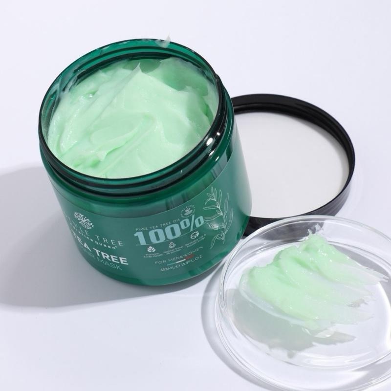 Tea Tree Oil Premium Hair Treatment Mask 453g – Made in Italian | Deep Repair and Restoration - Image 5