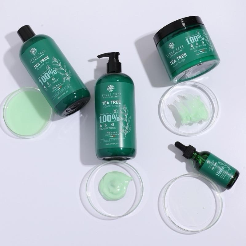 Tea Tree Oil Premium Hair Treatment Mask 453g – Made in Italian | Deep Repair and Restoration - Image 6